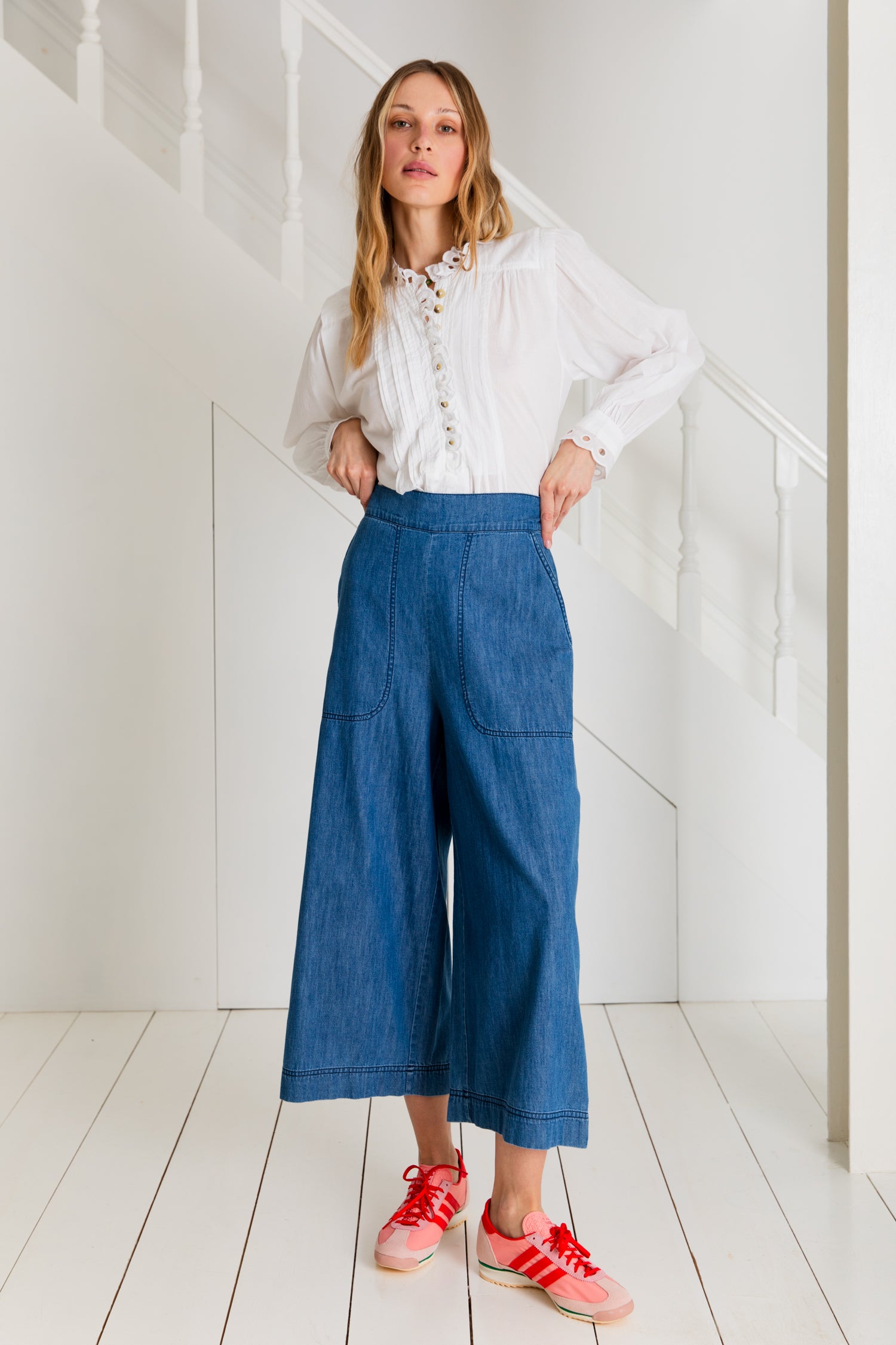 Bijou Organic Denim Trs - Mid Denim – Doodie Stark