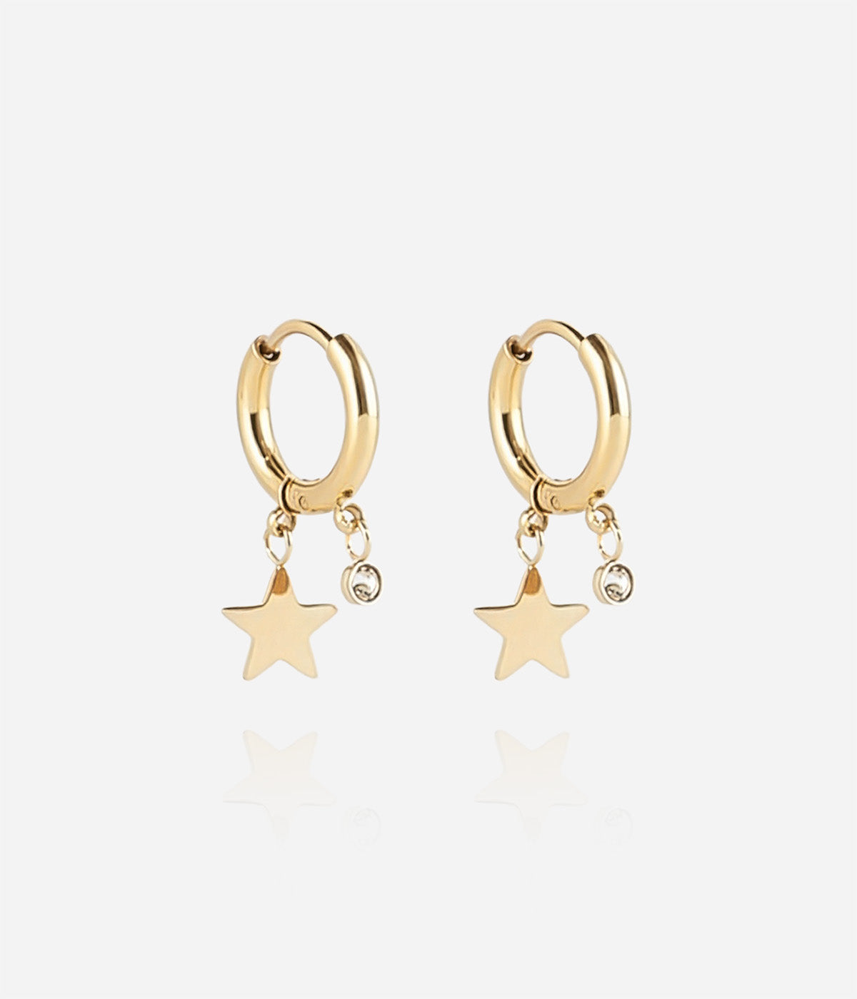 Lucky Star Earrings - Gold