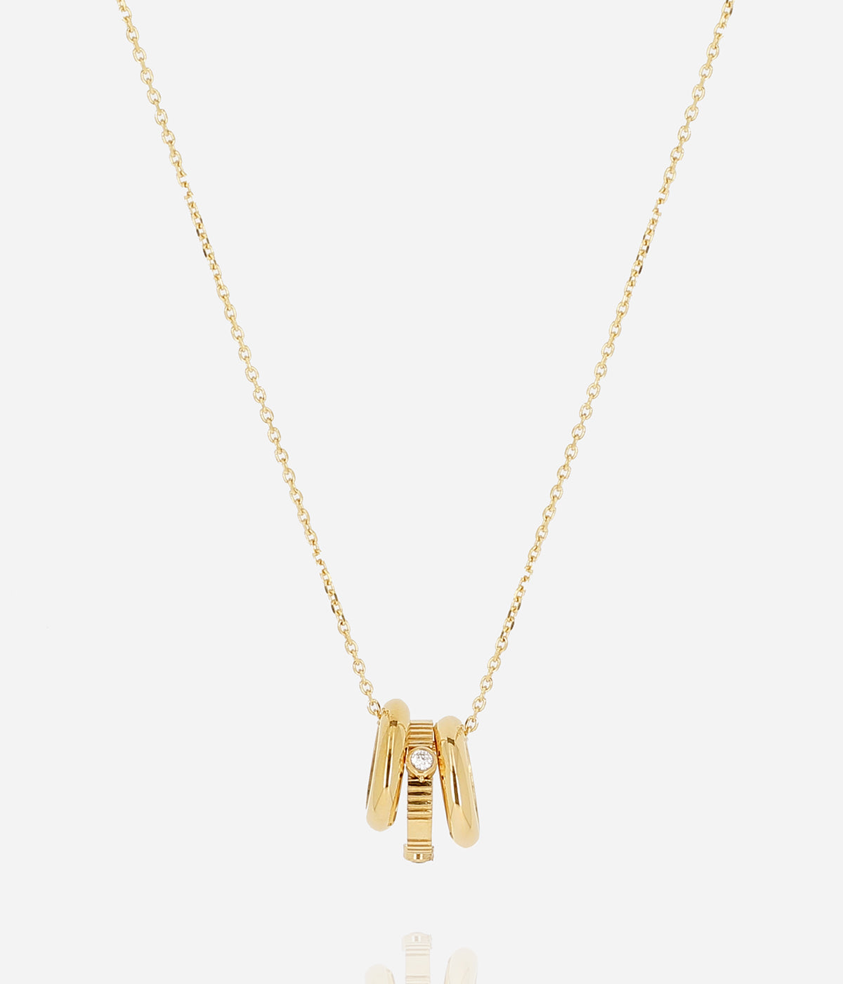 Slalom Necklace - Gold