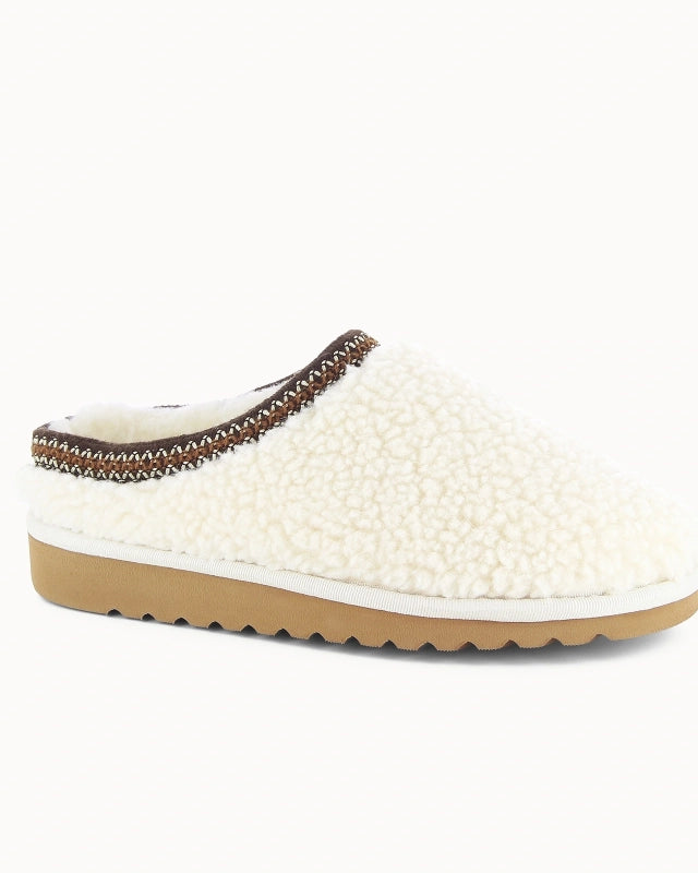 Soir & Matin Babel wool slipper in natural wool