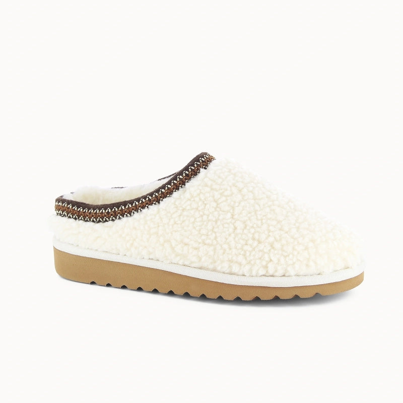 Soir & Matin Babel wool slipper in natural wool