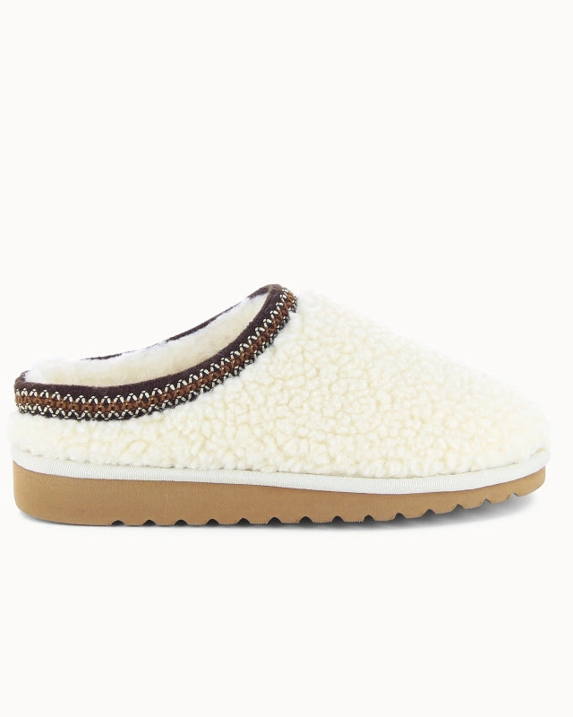 Soir & Matin Babel wool slipper in natural wool