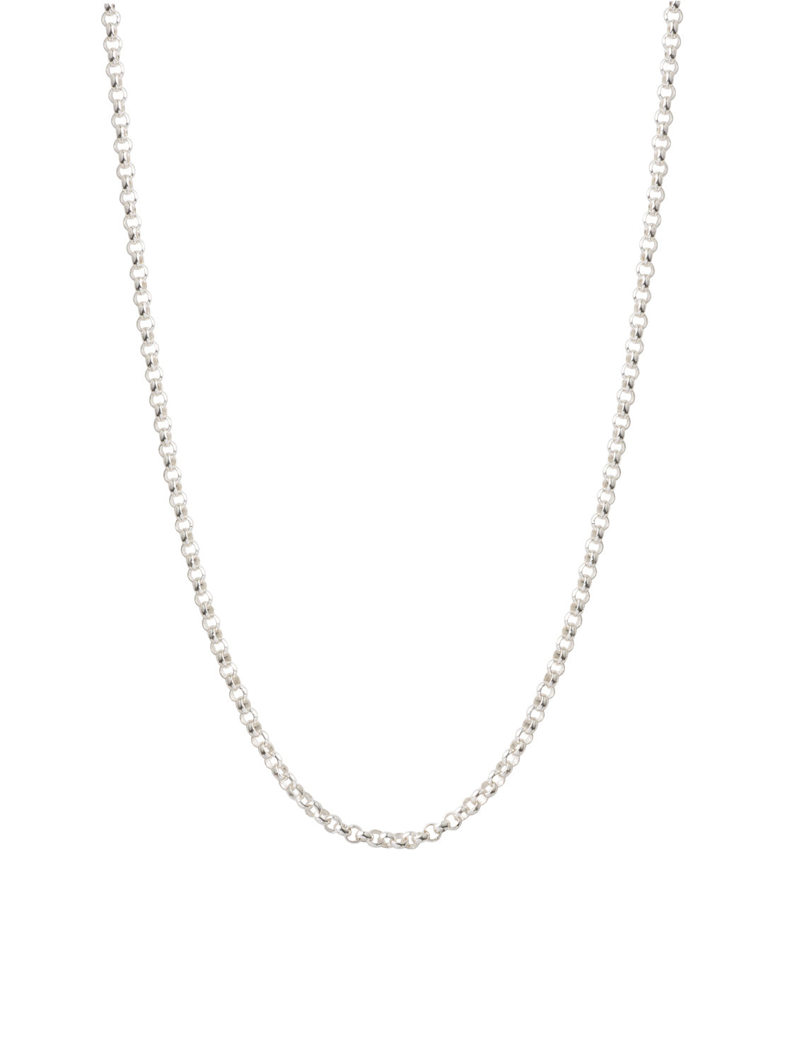 60cm Silver Belcher chain 1