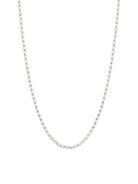 60cm Silver Belcher chain 1