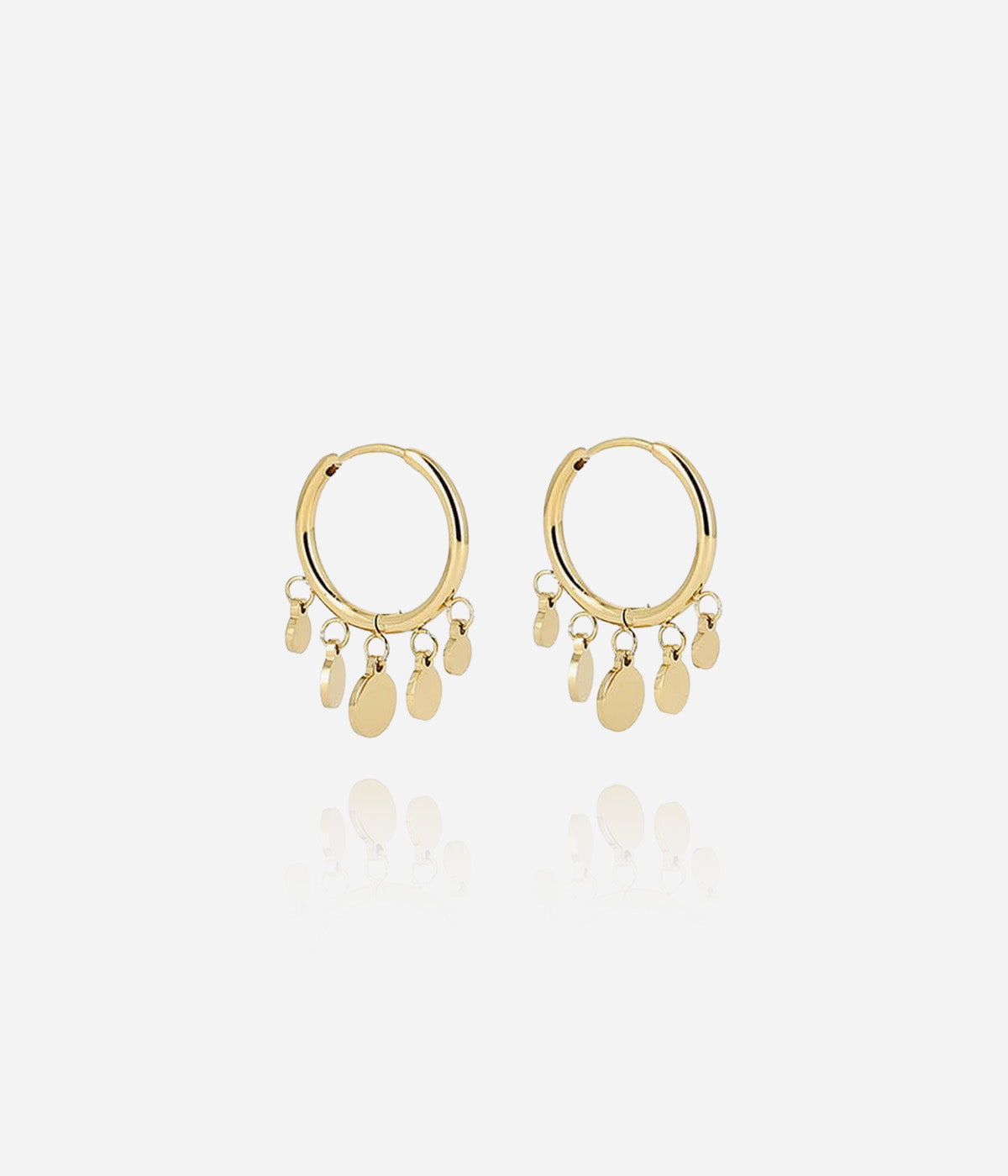 Confettis Earrings - Gold