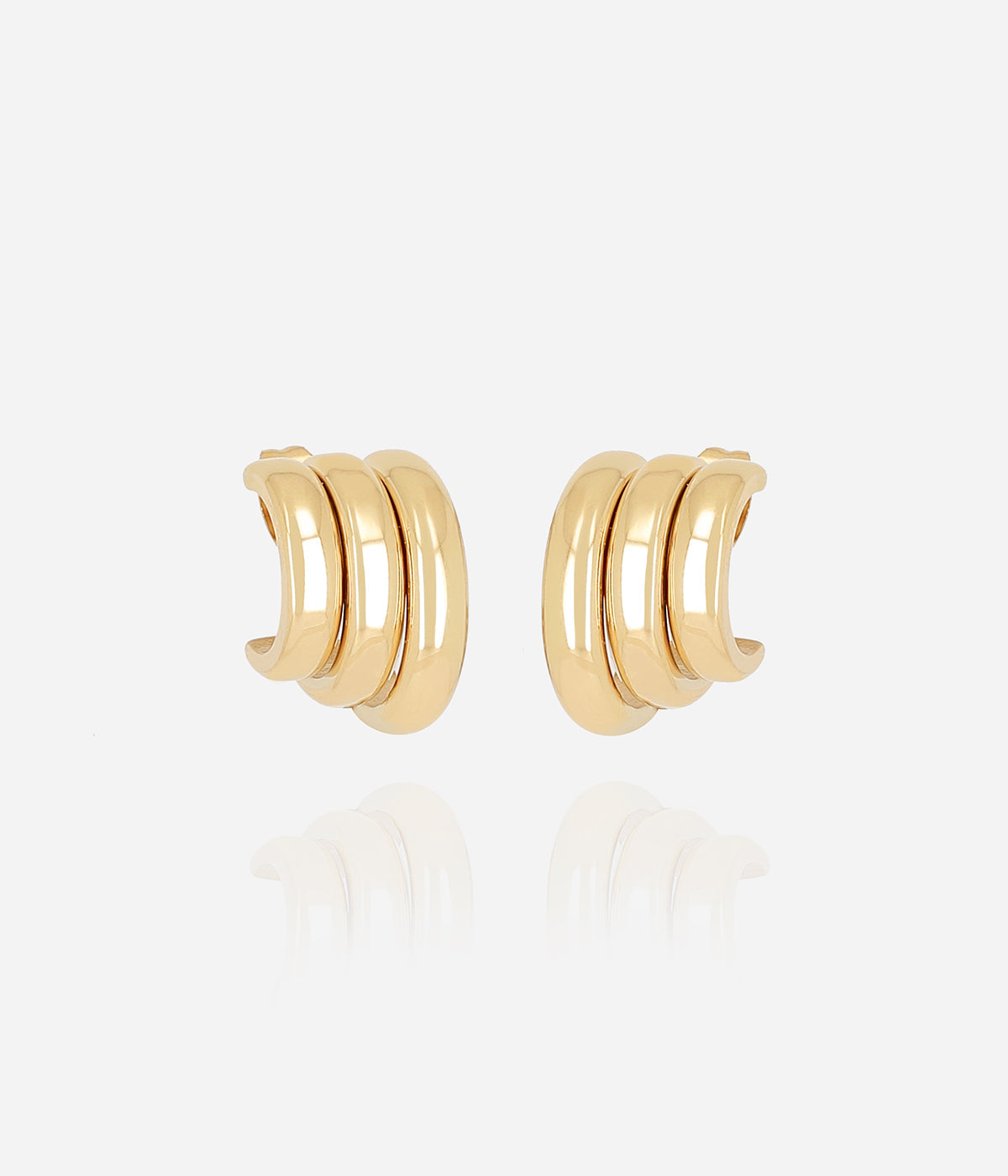 Ermina Earrings - Gold