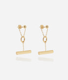 Furio Earrings - Gold