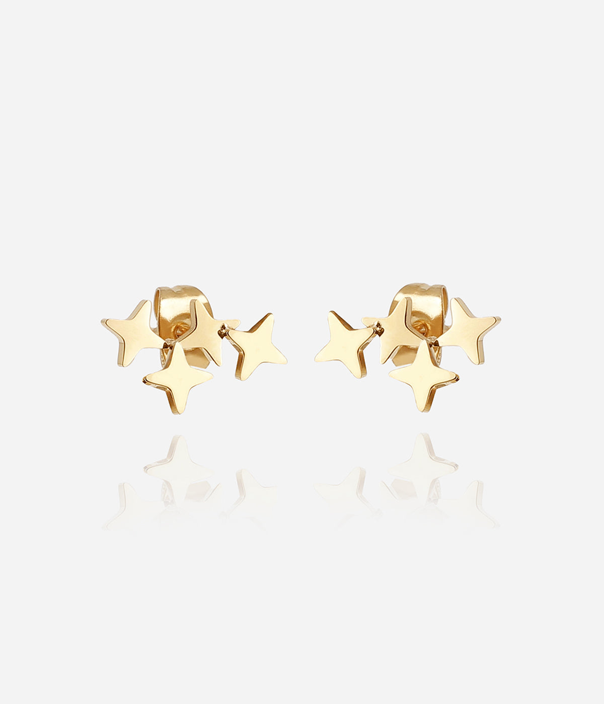 Massimo Earrings - Gold