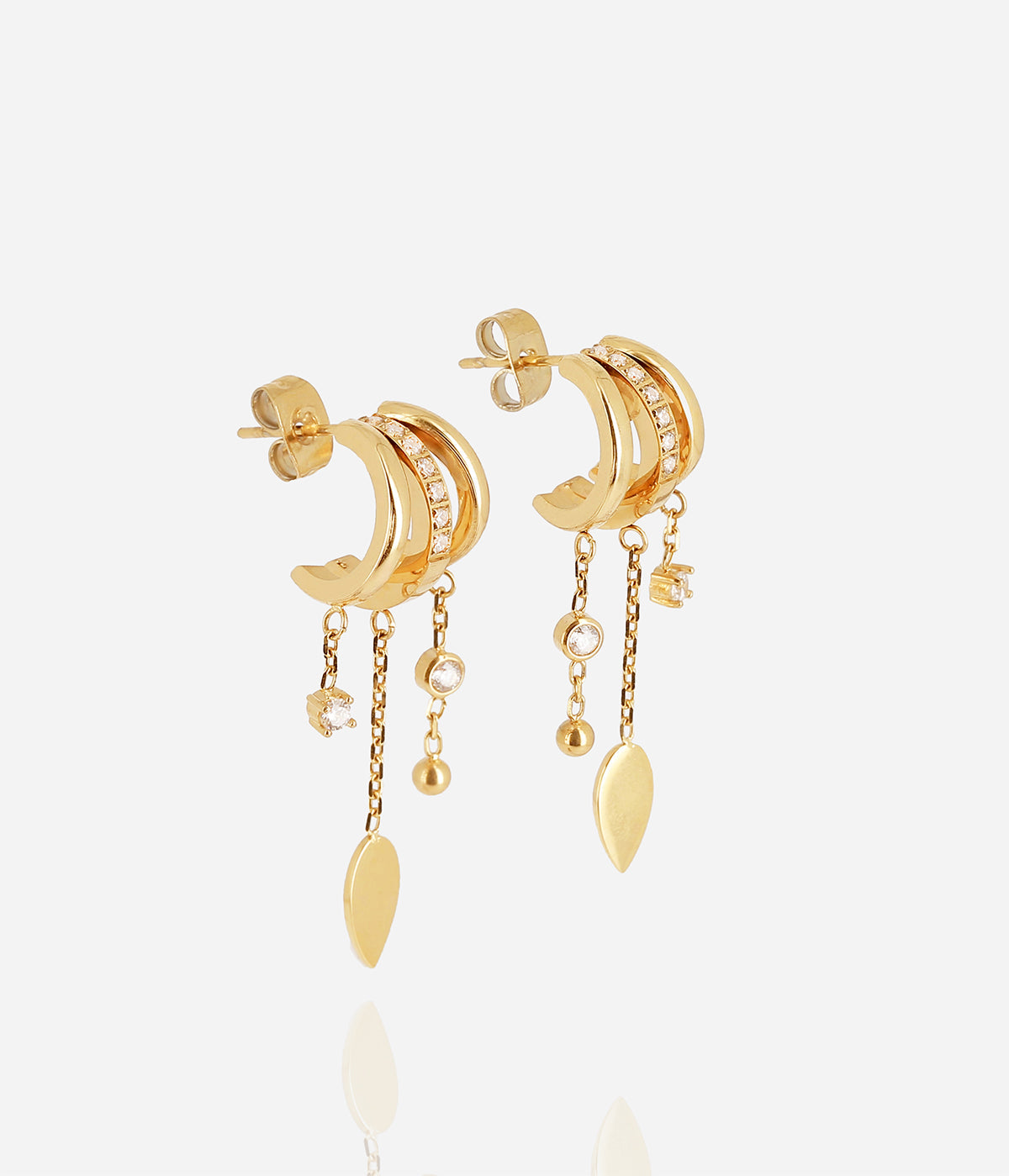 Isabella Earrings - Gold