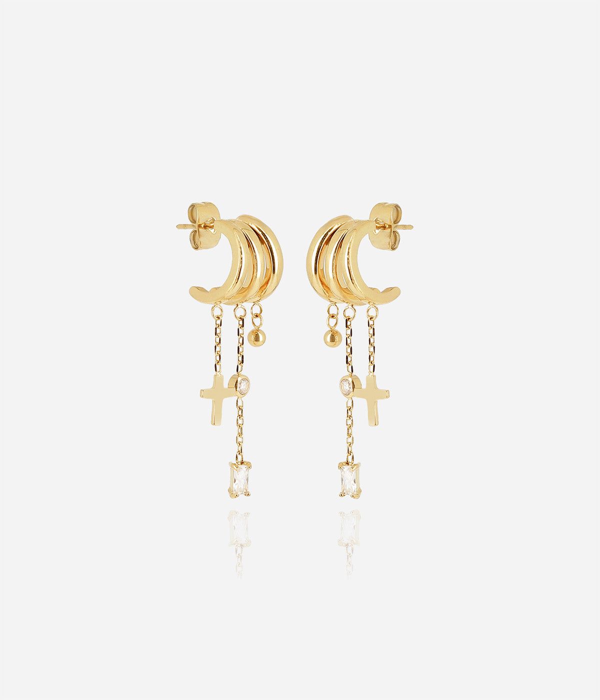 Susana Earrings - Gold