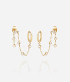 Ageha Earrings - Gold
