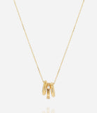 Slalom Necklace - Gold