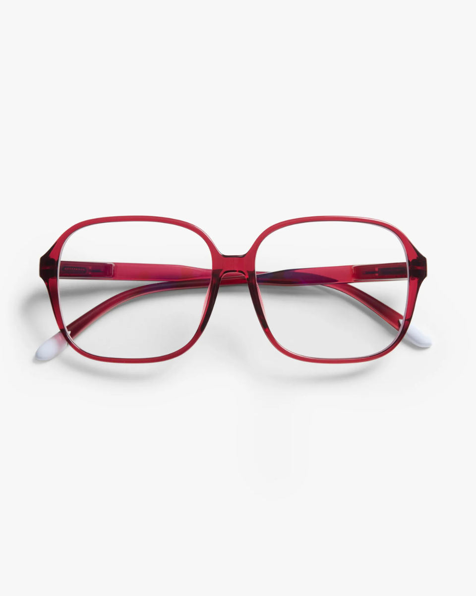 Pascal Reading Glasses - Cherry Lacquer (Glossy) – Doodie Stark