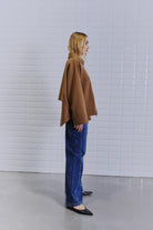 Jackie Bat Sleeve Jacket - Camel