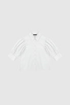 Leyla Half Sleeve Shirt - White