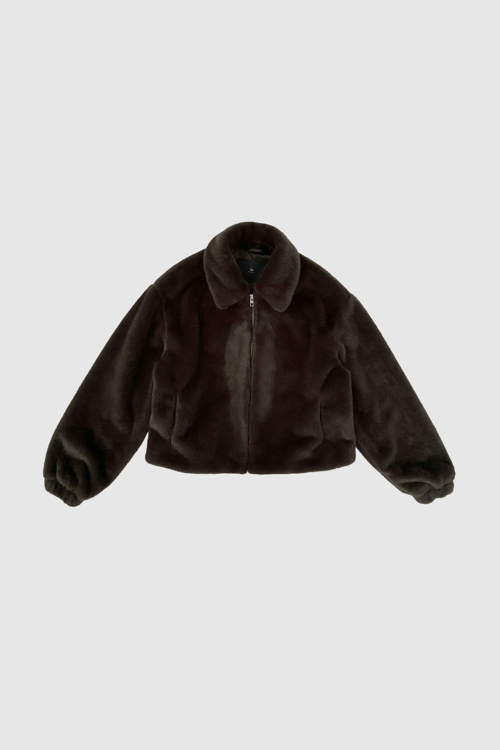 Nohr Faux Fur Jacket - Dark Brown