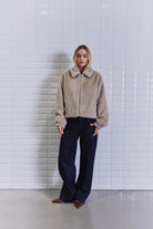Nohr Faux Fur Jacket - Silver Lining