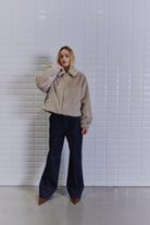 Nohr Faux Fur Jacket - Silver Lining