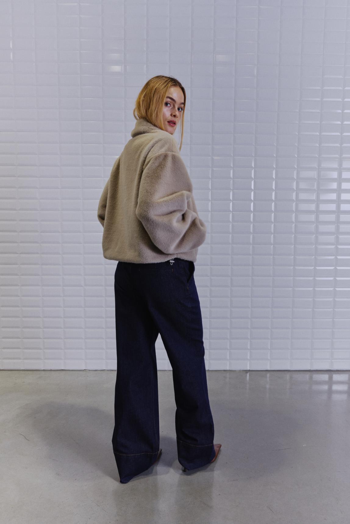 Nohr Faux Fur Jacket - Silver Lining