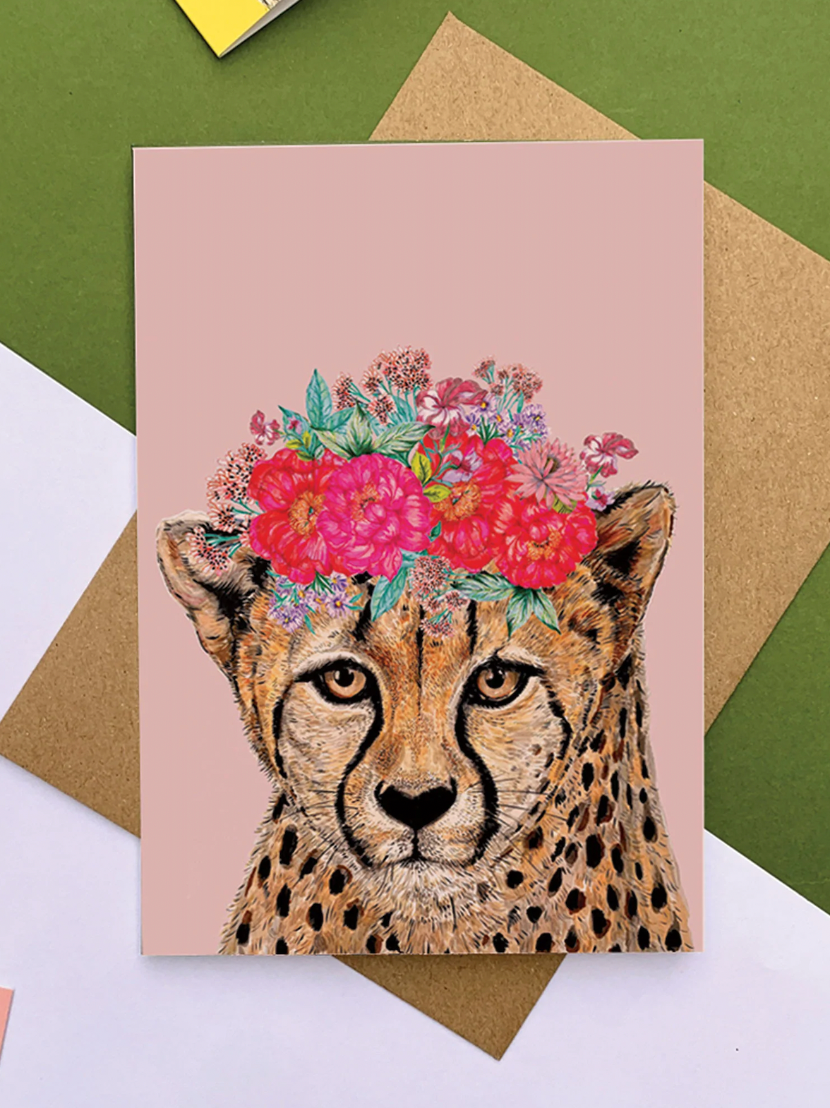 Cheetah Floral