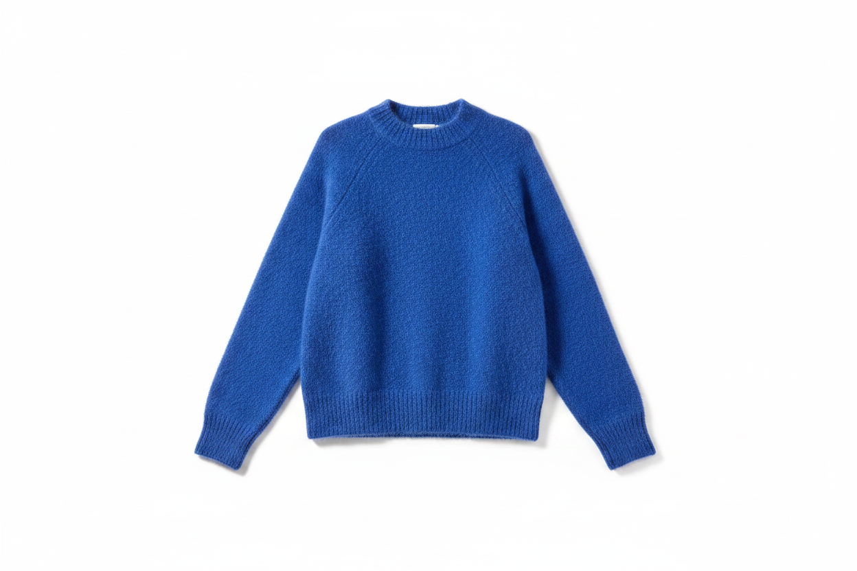 Electric Blue Knit Jumper