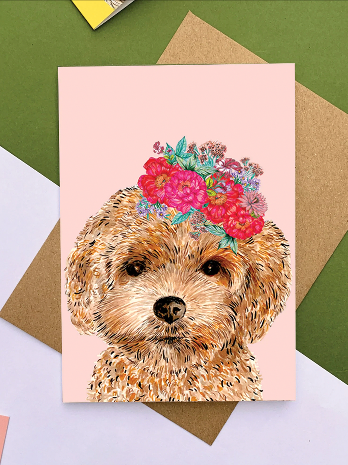 Floral Dog