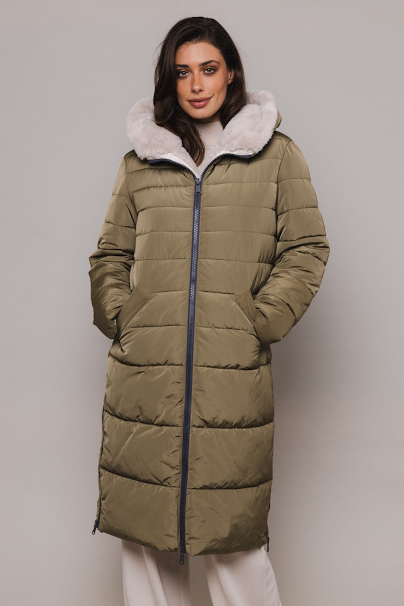 Fur lined coat womens uk best sale