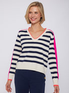 knitwear-sweater-cb-v-neck-stripes-navyyorangeypink (2)