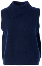 Navy gilet
