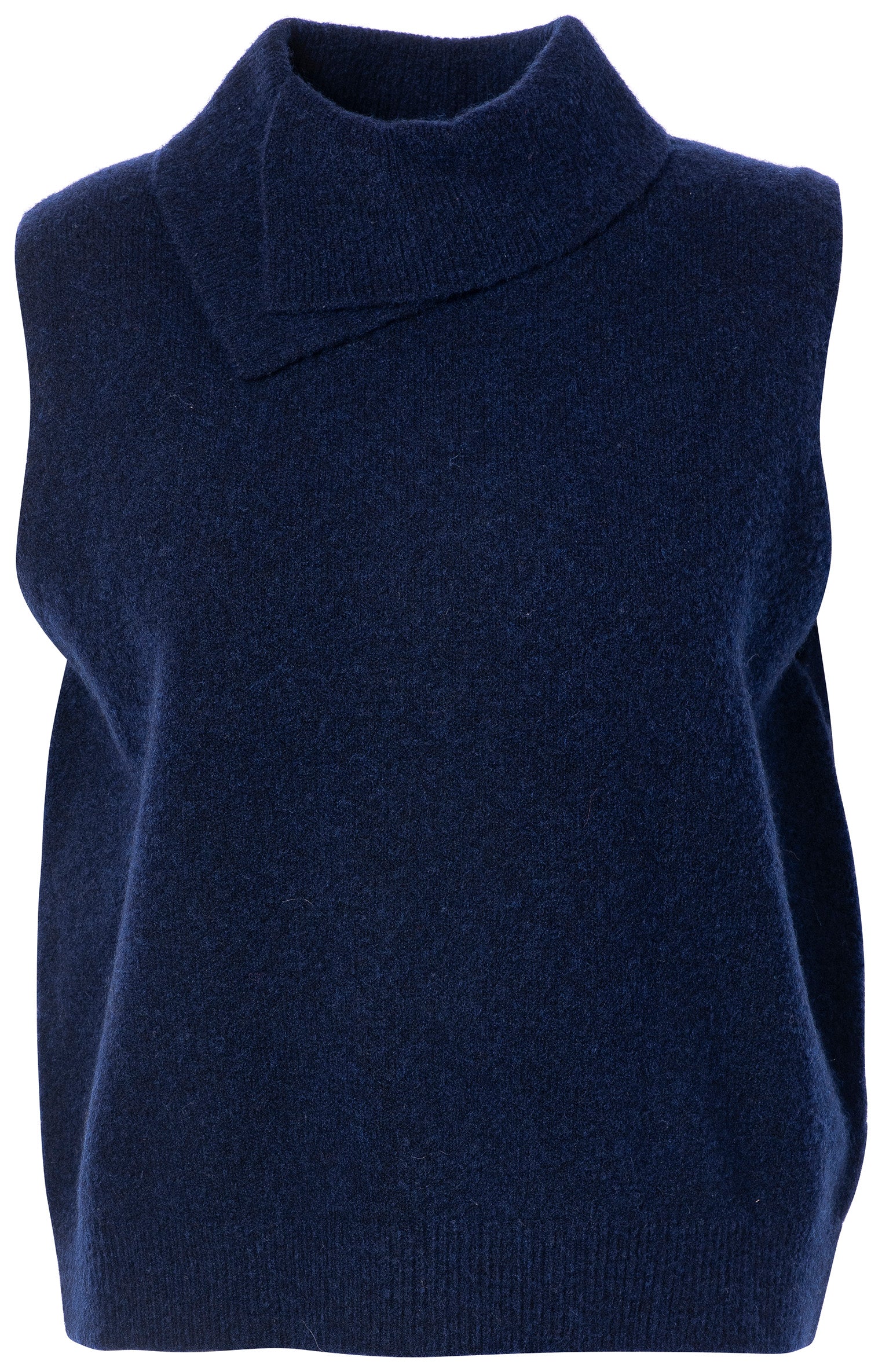 Navy gilet