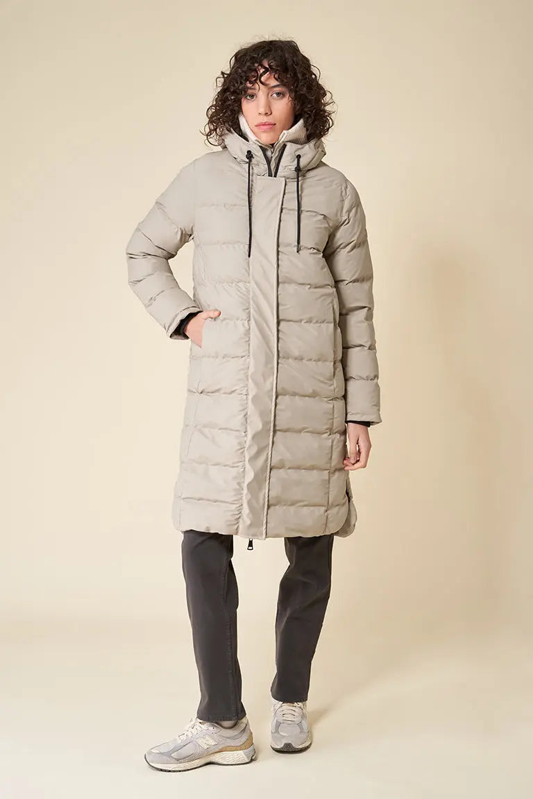Puddle Coat - Stone Grey | Doodie Stark