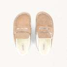 Soir & Matin Silvana leather clog in beige